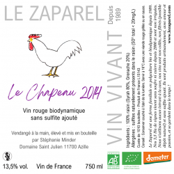 Le Zaparel Le Chapeau 2014