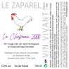 Le Zaparel Chapeau 2000